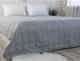 Покрывало Руно Soft Line Серое Полуторное 150х220 см Двустороннее Микрофибра (360.52_Soft Line) - изображение 3