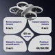 Квадрокоптер GT3 MINI Drone GPS Professional мини-дрон с камерой, FPV Wi-Fi, стабилизация, обход помех - изображение 3