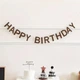 Гірлянда Паперова Happy Birthday Шоколад - зображення 3