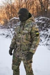 Куртка тактическая парка зимняя Intruder утеплена с липучкой /XL мультикам - изображение 2