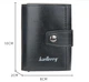 Гаманець для карток та документів картхолдер RFID Baellerry коричневий - изображение 4