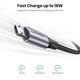 Кабель UGREEN US290 USB 2.0 A to Micro USB Cable Nickel Plating Aluminum Braid 2m (Black) (UGR-60148) (UGR-60148) - изображение 3