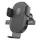 Автотримач для телефону BOROFONE BH92 Grand one-button car holder(air outlet) Black (6941991103681) - зображення 1