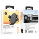Автотримач для телефону BOROFONE BH92 Grand one-button car holder(air outlet) Black (6941991103681) - зображення 2