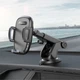 Автотримач для телефону BOROFONE BH53 Windy center console car holder Black Grey (6931474751867) - зображення 7