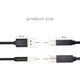 Кабель UGREEN US210 USB 3.0 AM до BM Print Cable 2m (Black)(UGR-10372) (UGR-10372) - зображення 6
