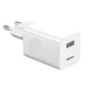 Мережевий зарядний пристрій Baseus Home Charger 1USB QC3.0 12V/2A White (CCALL-BX02) - изображение 1