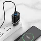 Сетевого зарядного пристрою HOCO C12Q Smart QC3.0 charger set(Type-C) 18W Black (6931474716293) - зображення 5