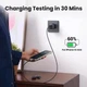 Мережевий зарядний пристрій UGREEN CD319 USB-C GaN Fast Charger 30W EU (Space Gray)(UGR-90666) (UGR-90666) - изображение 9