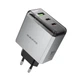 Мережевий зарядний пристрій BOROFONE BN22 Lena PD65W(2C1A) charger(EU) Metal Gray (6941991114601) - зображення 2