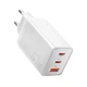 Мережевий зарядний пристрій ESSAGER ECT67W Gan 1USB 2T-C 67W white (ECT67W-LJB02-Z) - изображение 4