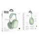 Бездротові накладні навушники HOCO W55 Pleasing BT headphones Green (6942007632706) - изображение 2