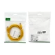 Мережевий кабель UGREEN Cat5e UTP Lan cable 26AWG 2m (Yellow) (UGR-11231) - изображение 2