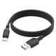 Кабель HOCO X90 Cool silicone передача даних для Type-C Black (6931474788443) - зображення 6