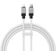 Кабель Baseus CoolPlay Series Fast Charging Cable Type-C to iP 20W 2m White (CAKW000102) - изображение 1