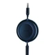 Кабель Baseus Bright Mirror 2 Series Retractable 3-in-1 Fast Charging Data Cable USB to M+L+C 3.5A 1.1m Blue (CAMJ010003) - изображение 7