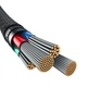 Кабель Baseus Unbreakable Series Fast Charging Data Cable USB to iP 2.4A 2m Cluster Black (P10355802111-01) - зображення 4