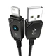 Кабель Baseus Unbreakable Series Fast Charging Data Cable USB to iP 2.4A 2m Cluster Black (P10355802111-01) - зображення 6