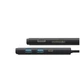 USB-хаб Baseus Lite Series 6-Port Type-C HUB Docking Station (Type-C to HDMI+USB3.0*2+Type-C Data+SD/TF) Black (WKQX050001) - изображение 3