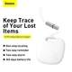 Трекер Baseus T2 Pro Smart Device Tracker White (FMTP000002) - изображение 14