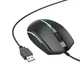 Миша BOROFONE BG10 Soaring game luminous wired mouse Black (6941991102745) - зображення 4