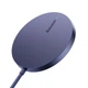 Бездротове зарядне пристрій Baseus Simple Mini3 Magnetic Wireless Charger 15W Dusty Purple (CCJJ040205) - зображення 6