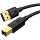 Кабель UGREEN US135 USB 2.0 AM to BM Print Cable 1m (Black) (UGR-20846) - изображение 2