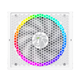 Блок питания модульный для ПК GameMax RGB 850G WH, ATX 2.53, 850W, 140 мм вентилятор, 80+ Gold, White - изображение 3