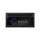 Блок питания GameMax RGB PRO 1050G Черный 1050W ATX 3.1 модульный 80+ Gold 140 мм вентилятор подсветки RGB для ПК (RGB PRO 1050G) - изображение 5