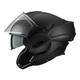Мотошолом (flip back) Kappa KV55B Solid Matt Black XXL - зображення 5