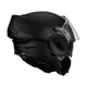 Мотошолом (flip back) Kappa KV55B Solid Matt Black XXL - зображення 6