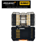 Zestaw końcówek wkrętarskich z udarowym uchwytem DeWalt McLaren 28 szt (DT70902T-QZ) - obraz 9