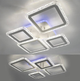 Керована світлодіодна люстра Esllse OVAL ICE RGB 75W 5S-APP-725x500x93- WHITE/CLEAR-220-IP20 - зображення 5
