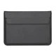 Чохол-конверт-підставка xVibe Leather PU для MacBook ноутбука 15"-16.2" Black - изображение 1
