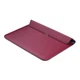 Чохол-конверт-підставка xVibe Leather PU для MacBook ноутбука 15"-16.2" Wine red - изображение 3