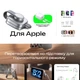 Qi2 бездротова зарядна док станція для apple айфона годинника навушників телефону 3 в 1 magsafe портативна складна магнітна зарядка на айфон iphone airpods епл вотч QINETIQ Aluminium AD10 23W Qi сертифікована - зображення 4