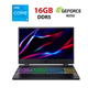 Игровой ноутбук Acer Nitro 5 AN515-58-57NQ / 15.6" (1920x1080) IPS / Intel Core i5-12450H (8 (12) ядер по 3.3 - 4.4 GHz) / 16 GB DDR5 / 240 GB SSD / nVidia GeForce RTX 4050, 6 GB GDDR6, 96-bit / WebCam б/у - изображение 1