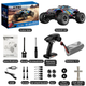 Радиоуправляемая машинка KFPLAN KF10 Brushless 1:10 4WD до 50 км/ч, RC Monster Truck внедорожник 4x4 на пульте для бездорожья - изображение 3