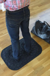 Mata podłogowa Matting StandUp! 77 cm x 53 cm Czarna (7392489819918) - obraz 2
