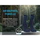 Шкарпетки водонепроникні Dexshell Running Lite 2.0 Socks, сірі, розмір XL (47-49) - изображение 6