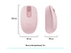 Миша Logitech M196 Bluetooth Rose (910-007461) - изображение 6