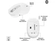 Миша Logitech M196 Bluetooth White (910-007460) - изображение 2