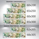 Наклейка на кухонний фартух 60 х 200 см, фото Рослини БП-11-s_fl11750(БП-11-s_fl11750) - зображення 3