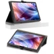 Чехол - книжка Textile Leather Case with Stand для Teclast T65 Max, Black - изображение 4