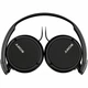 Наушники Sony mdr-zx110 Black (mdrzx110b.ae) - изображение 3