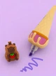 Маркер Centrum Mini Capybara текстовый фиолетовый (2000998494391) - изображение 2