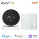 Беспроводной программируемый термостат AVATTO WT498 c WIFI, для котлов и водяных систем отопления - изображение 1
