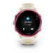 Смарт-годинник Garmin Forerunner 570 42mm Raspberry with Mango/Translucent Bone with Silver Buckle (010-02970-42) - изображение 4