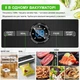 Мощный вакууматор 135 Вт вакуумный упаковщик для упаковки еды и продуктов сухих и влажных бытовой домашний кухонный ручной компактный Vacuum Sealer + пакеты для вакуумации в подарок - изображение 2