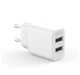 Зарядний блок живлення 2хUSB XO L109 12 W 5V 2.4 A білий - изображение 1